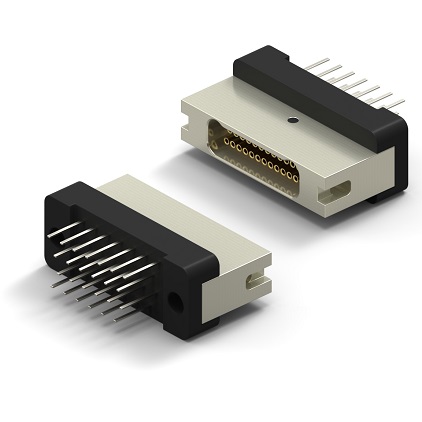 Nano Latching Circuit Dual Row Vertical Metal Shell Connectors